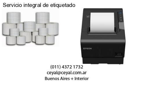 Servicio integral de etiquetado