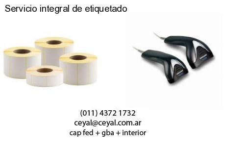 Servicio integral de etiquetado
