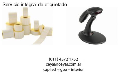 Servicio integral de etiquetado