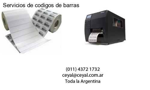 Servicios de codigos de barras