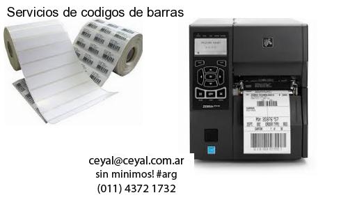 Servicios de codigos de barras