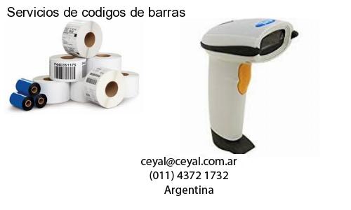 Servicios de codigos de barras
