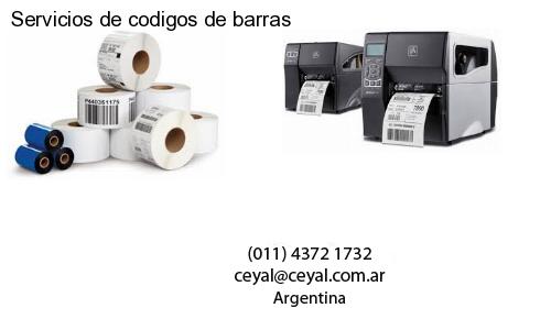 Servicios de codigos de barras
