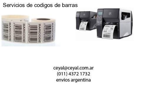 Servicios de codigos de barras