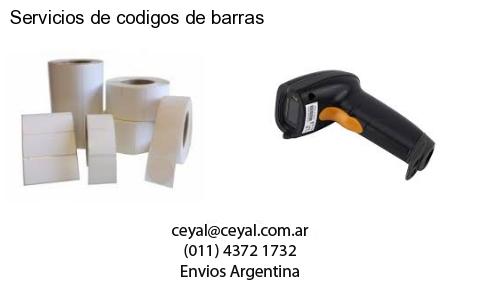 Servicios de codigos de barras