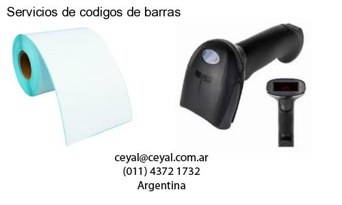 Servicios de codigos de barras