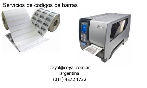 Servicios de codigos de barras
