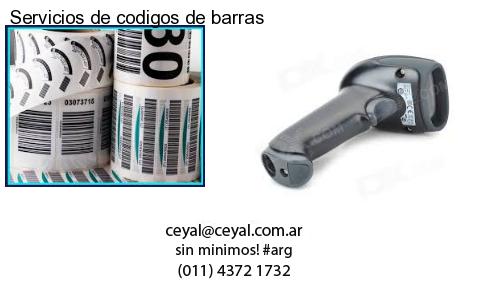 Servicios de codigos de barras