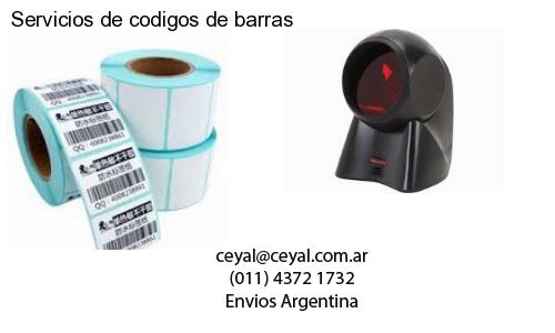 Servicios de codigos de barras