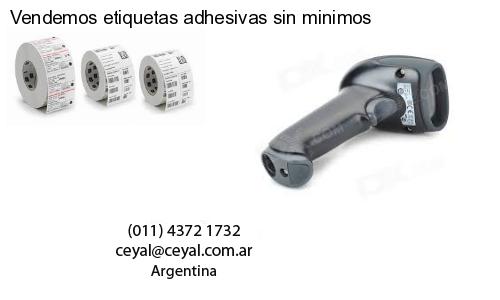 Vendemos etiquetas adhesivas sin minimos