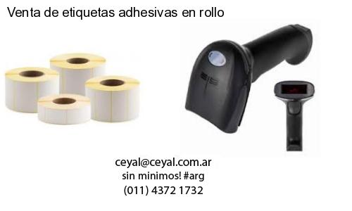 Venta de etiquetas adhesivas en rollo