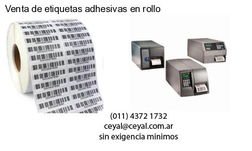 Venta de etiquetas adhesivas en rollo
