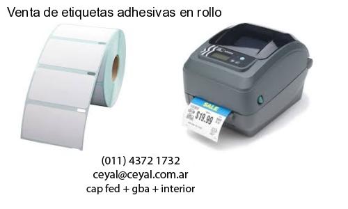Venta de etiquetas adhesivas en rollo