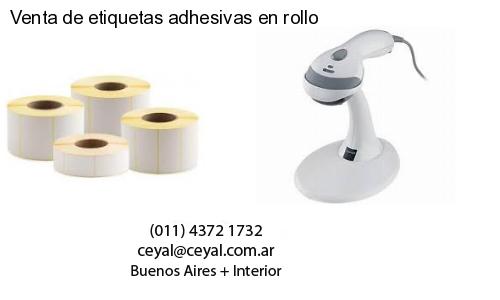 Venta de etiquetas adhesivas en rollo
