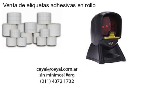 Venta de etiquetas adhesivas en rollo