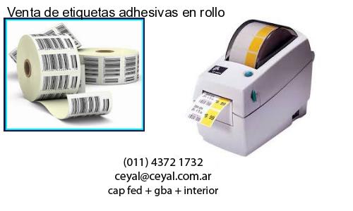 Venta de etiquetas adhesivas en rollo