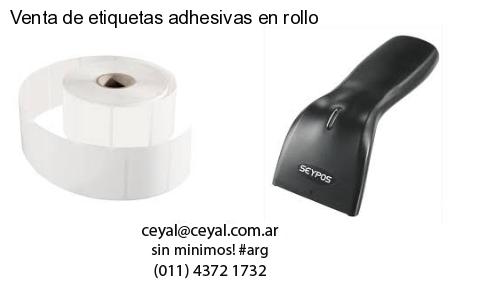 Venta de etiquetas adhesivas en rollo