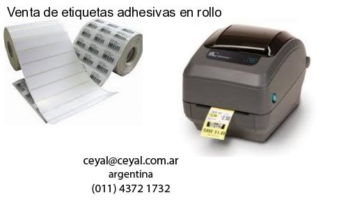 Venta de etiquetas adhesivas en rollo