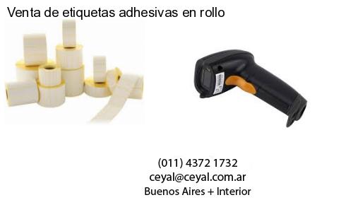 Venta de etiquetas adhesivas en rollo