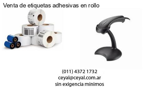 Venta de etiquetas adhesivas en rollo