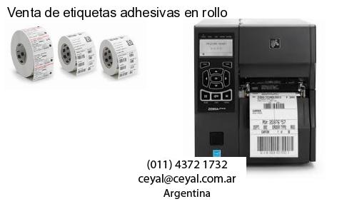 Venta de etiquetas adhesivas en rollo