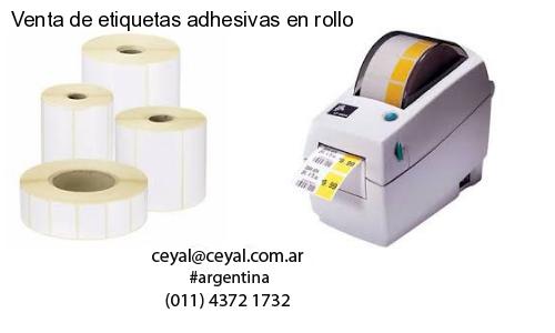 Venta de etiquetas adhesivas en rollo