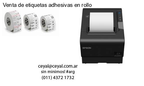 Venta de etiquetas adhesivas en rollo
