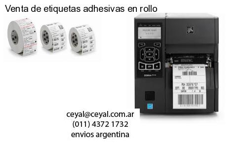 Venta de etiquetas adhesivas en rollo