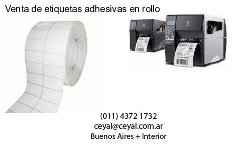 Venta de etiquetas adhesivas en rollo