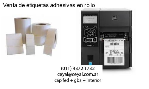 Venta de etiquetas adhesivas en rollo