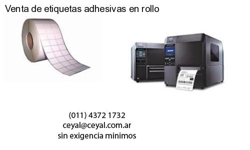 Venta de etiquetas adhesivas en rollo
