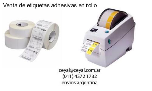 Venta de etiquetas adhesivas en rollo
