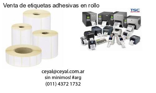 Venta de etiquetas adhesivas en rollo
