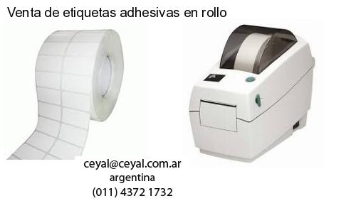 Venta de etiquetas adhesivas en rollo