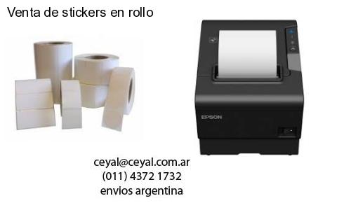 Venta de stickers en rollo