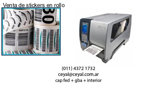 Venta de stickers en rollo