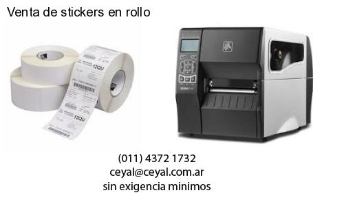 Venta de stickers en rollo