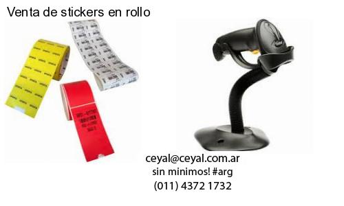 Venta de stickers en rollo