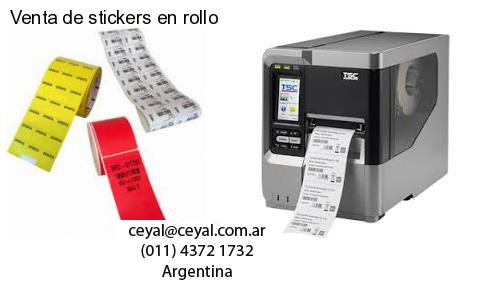 Venta de stickers en rollo