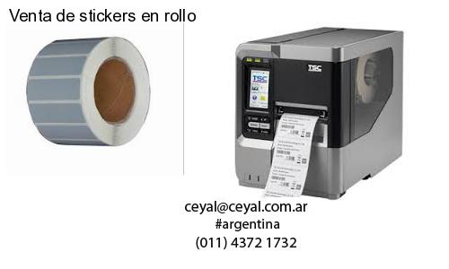 Venta de stickers en rollo