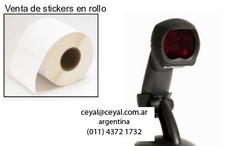 Venta de stickers en rollo