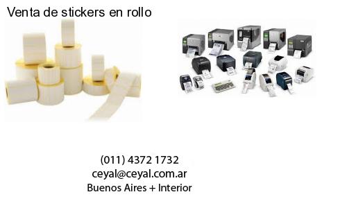 Venta de stickers en rollo