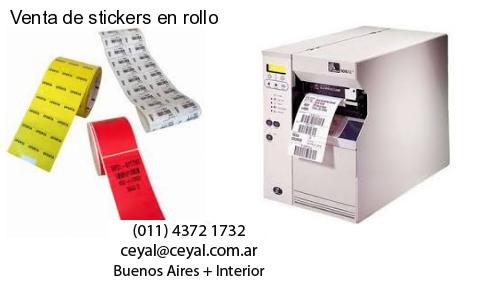 Venta de stickers en rollo