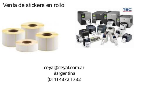 Venta de stickers en rollo