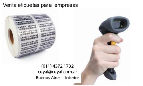 Venta etiquetas para  empresas