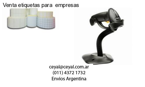 Venta etiquetas para  empresas