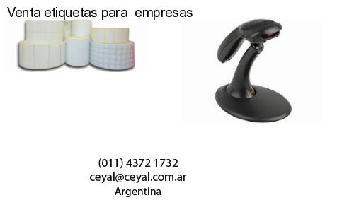 Venta etiquetas para  empresas