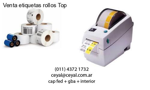 Venta etiquetas rollos Top