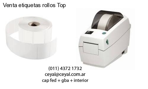 Venta etiquetas rollos Top
