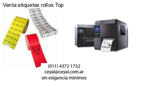 Venta etiquetas rollos Top